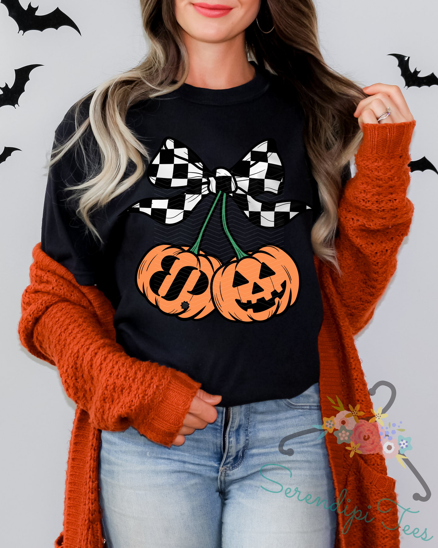Checkered Fizz Pumpkins
