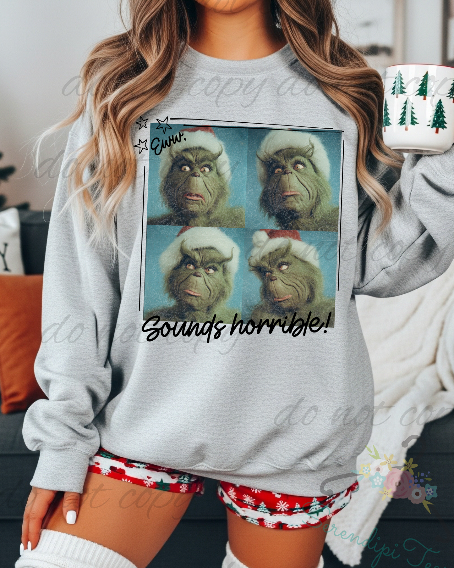 Grinch Sounds Terrible Collage