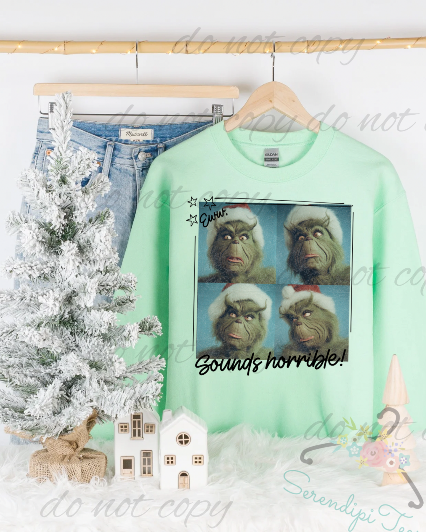 Grinch Sounds Terrible Collage